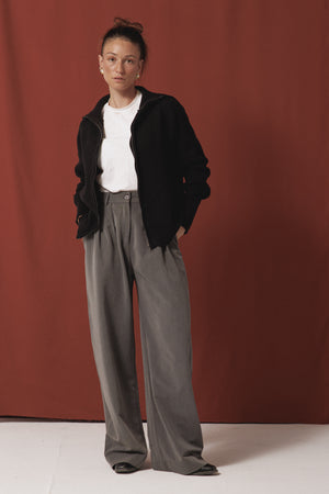 Knit Jacket in Black