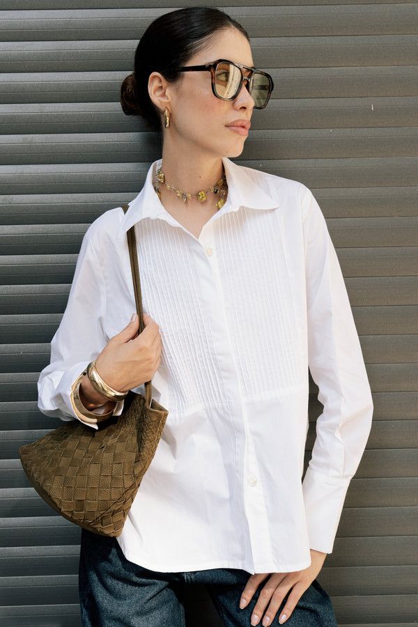 Piano Pleats Shirt