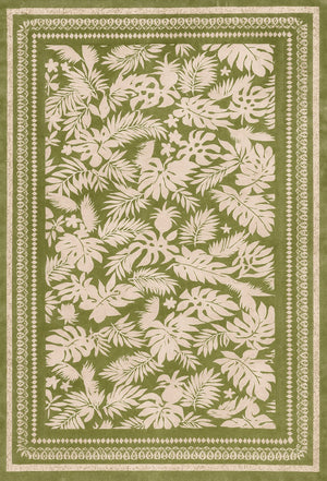 Green Leaves Sarong