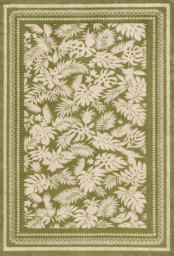 Green Leaves Sarong