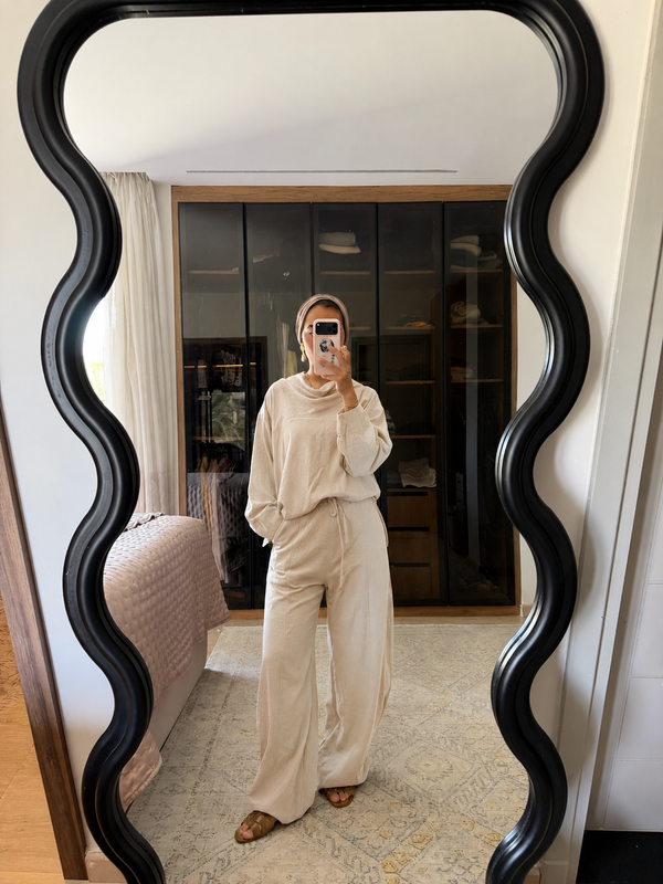 Everyday Pants in Beige