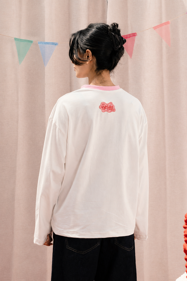 Coolest Woman I Know Long Sleeve T-Shirt In Pink