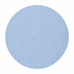 Cotton Muslin Shirt in Baby Blue