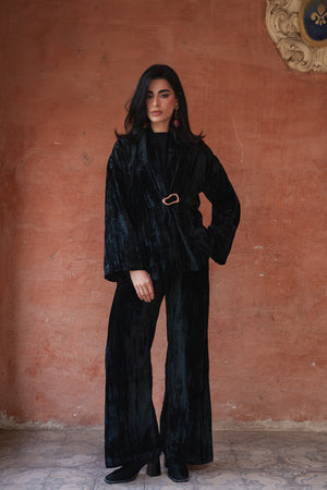 Side Buckle Set in Black