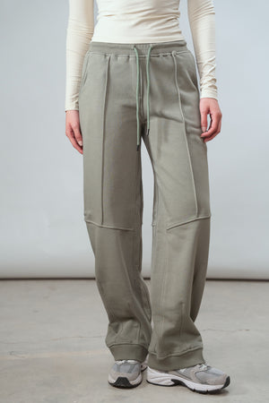 Drawstring Sweatpants in Olive