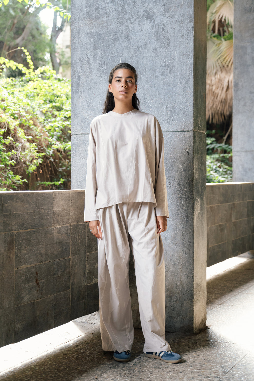 Cotton Set in Beige