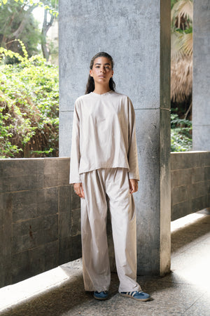 Cotton Set in Beige