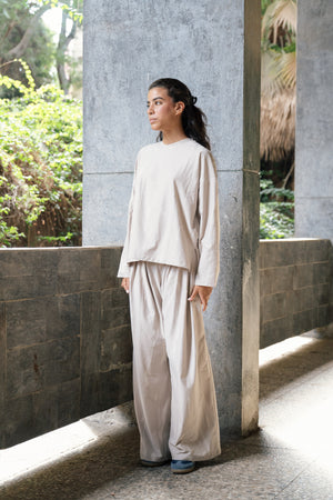 Cotton Set in Beige
