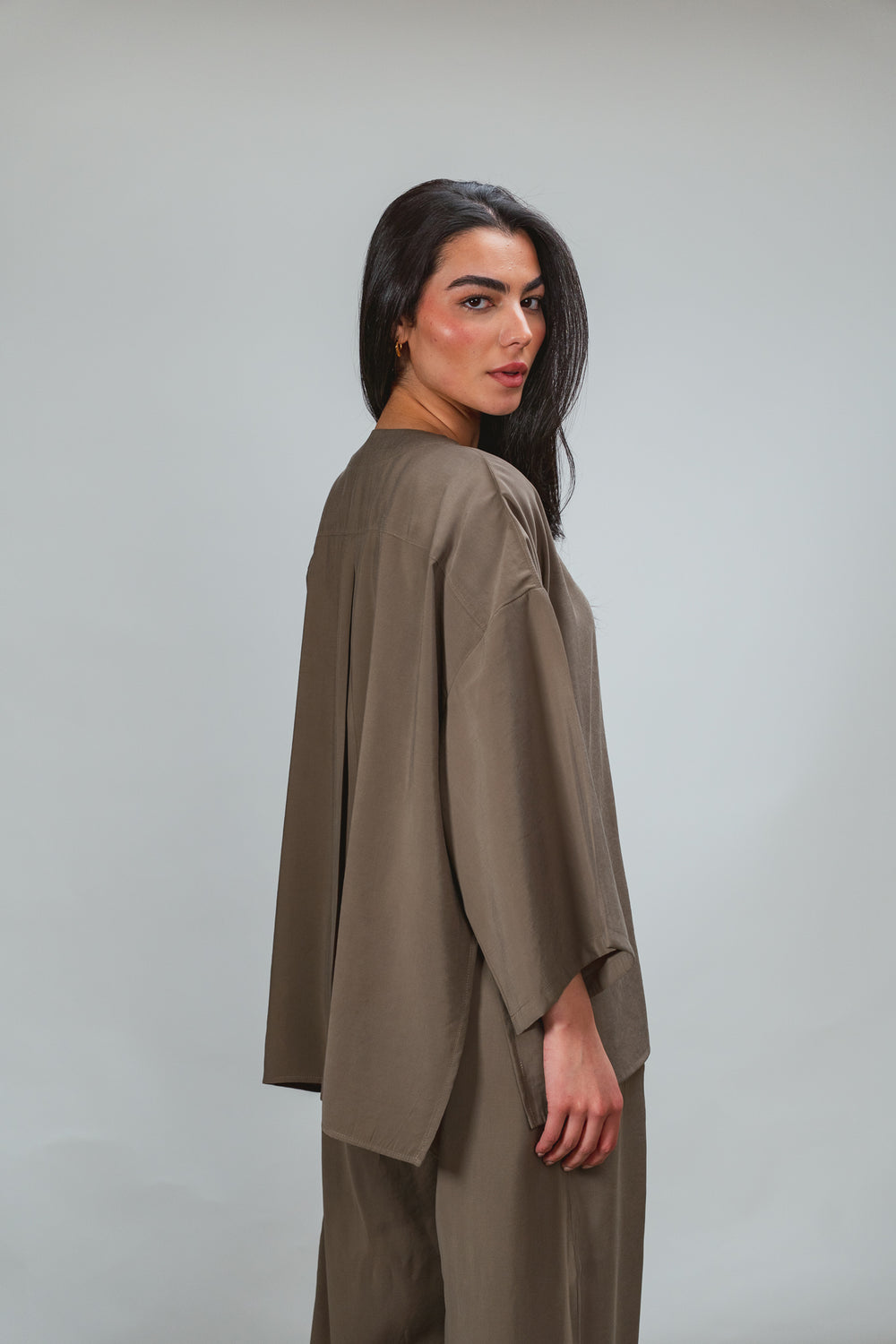 Solo-Button Set in Olive