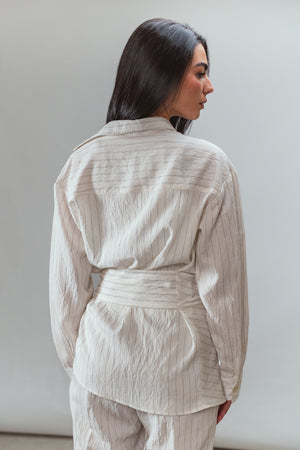 Shifted Top in White