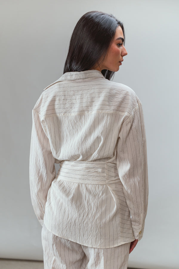 Shifted Top in White