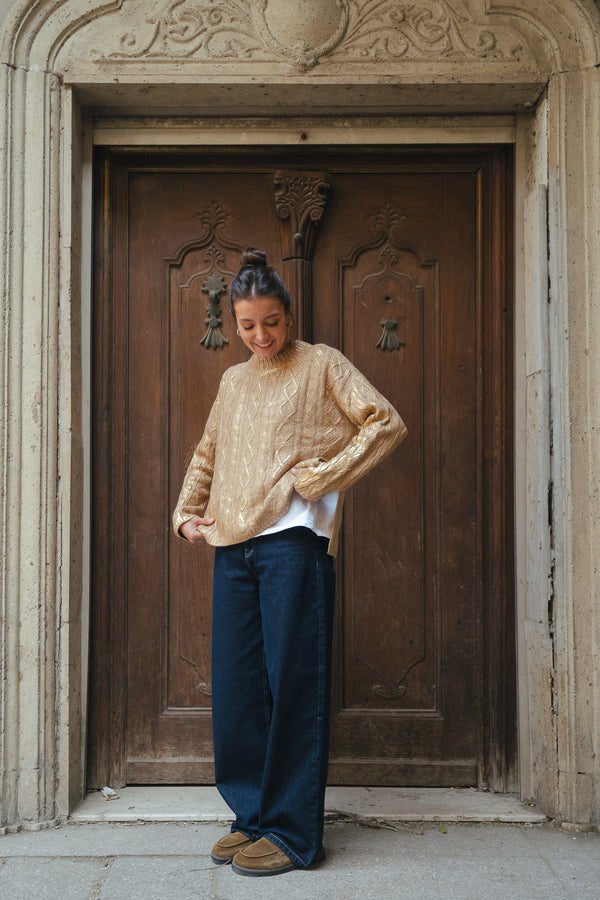 Stardust Sweater In Gold
