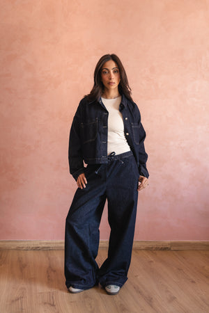 Cropped Denim Jacket