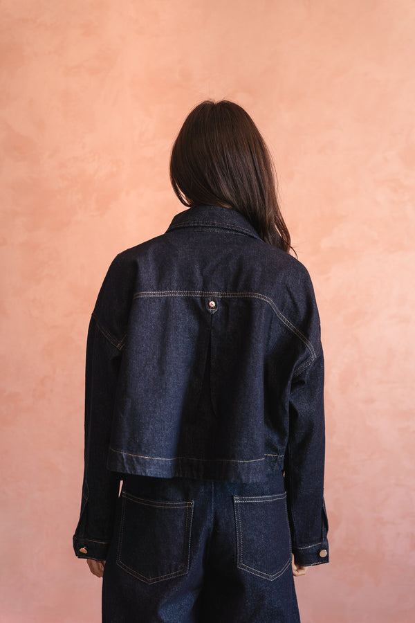 Cropped Denim Jacket