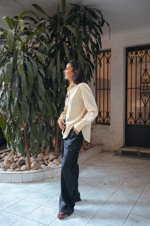 Striped Shirt in Yellow
