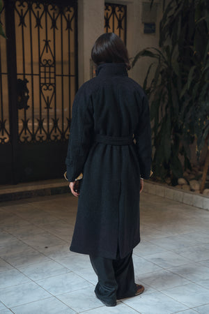 Classic Coat in Dark Grey