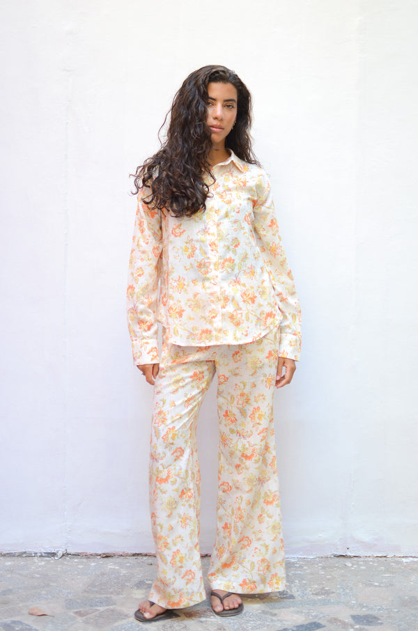 Floral Printed Pants