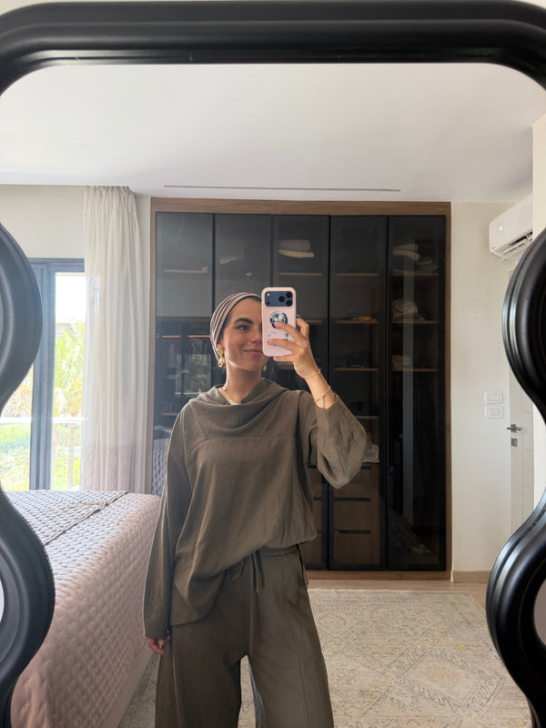 Everyday Top in Dark Olive
