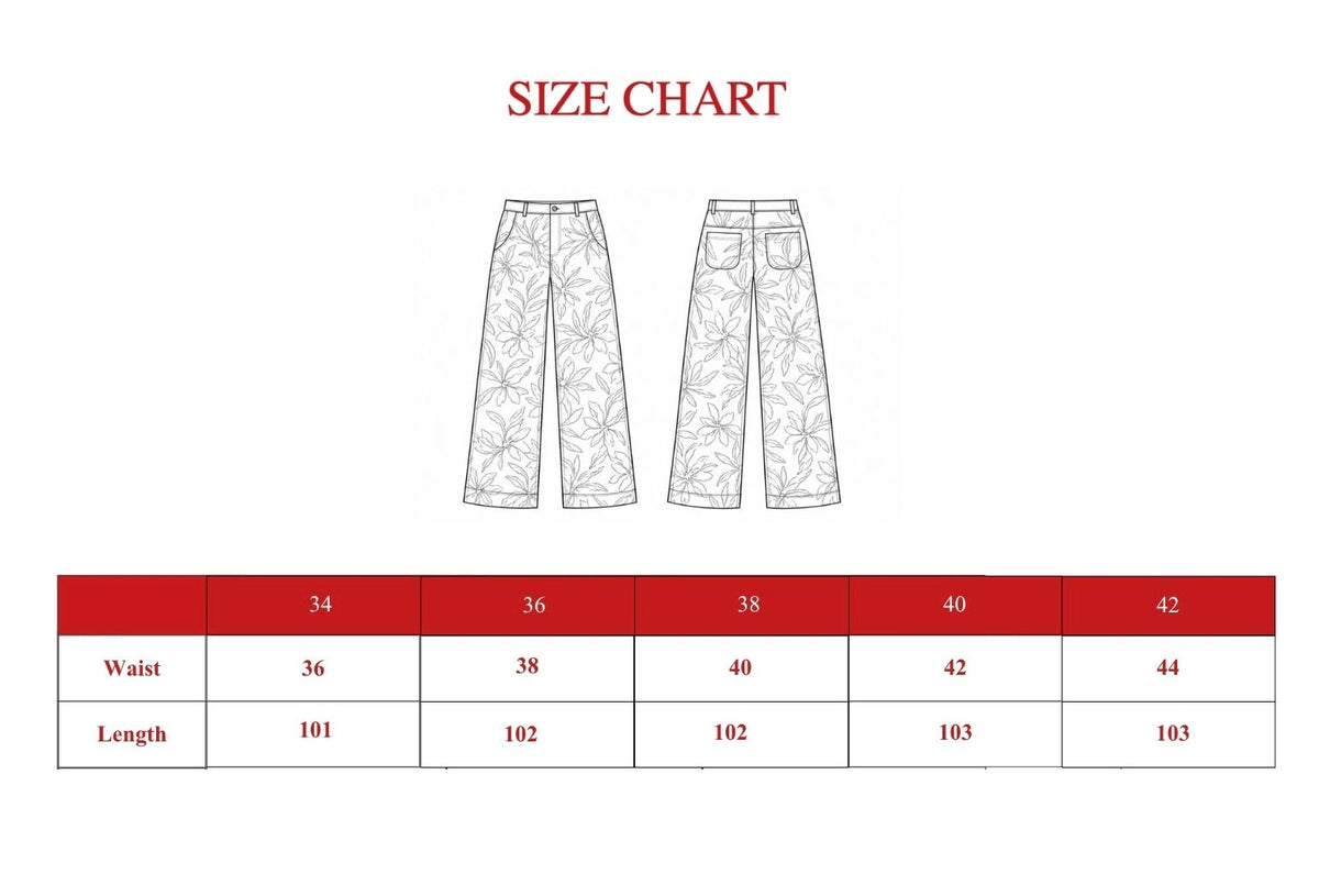 Product size guide
