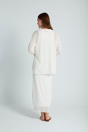 Midweek Mesh set in Off-White