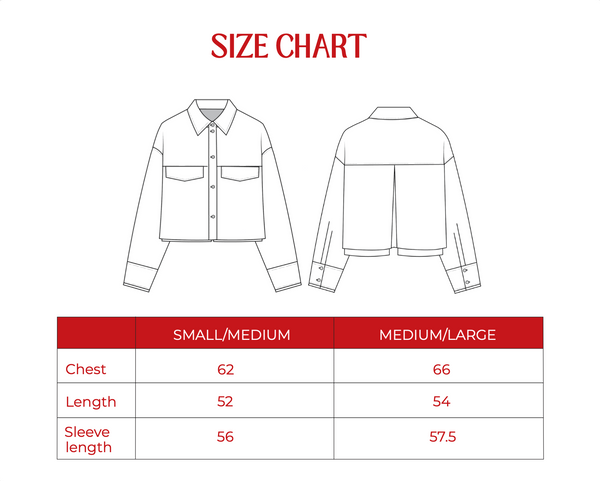 Cropped Oxford Pocket Shirt