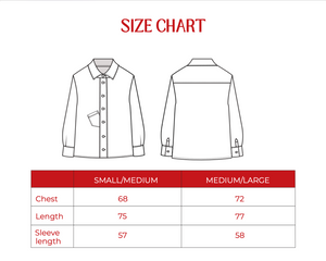 Oversized Red Stitching Poplin Shirt