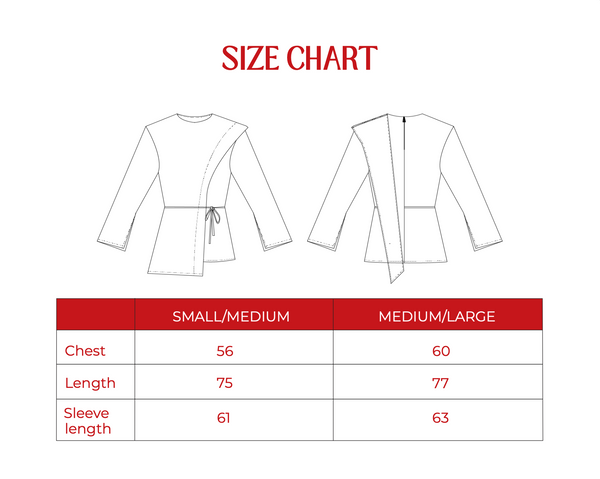 Poplin Scarfed Top in White