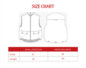 Balloon Vest in Black