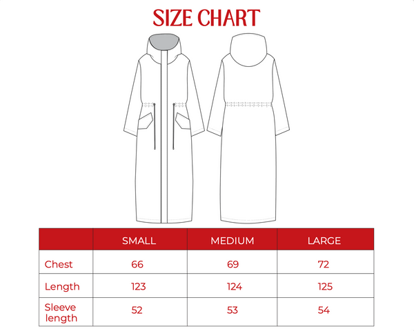 Drawstring Wool Coat in Black