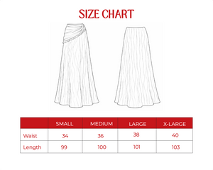 Crushed Chiffon Set in Brown