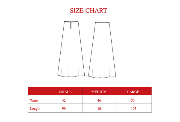 Linen Mermaid Skirt in Olive