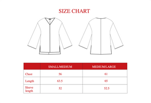 Linear Linen Top