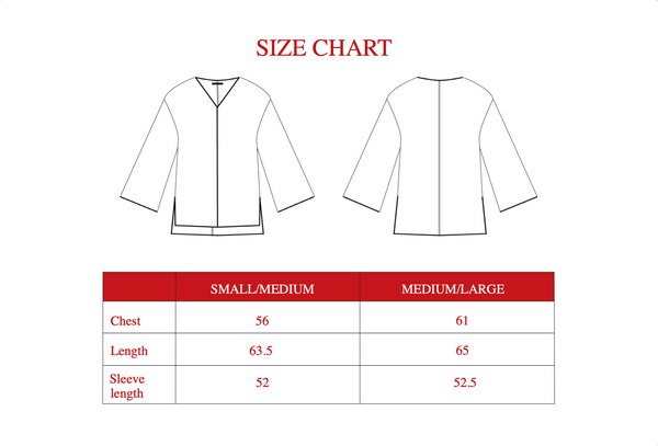 Linear Linen Top