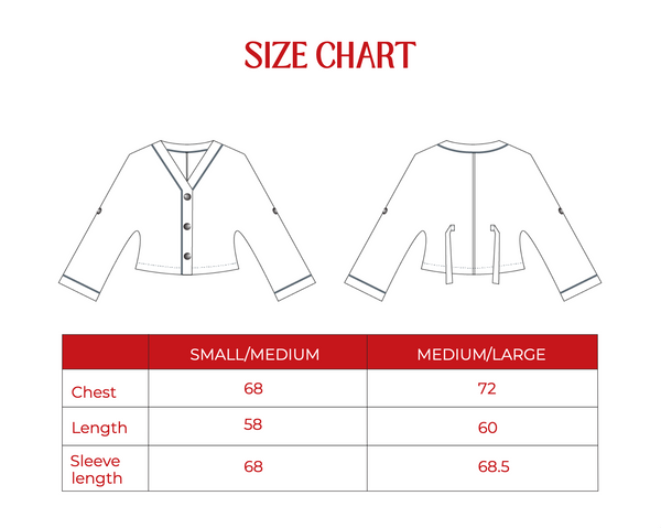 Back-Tie Top in Light Beige