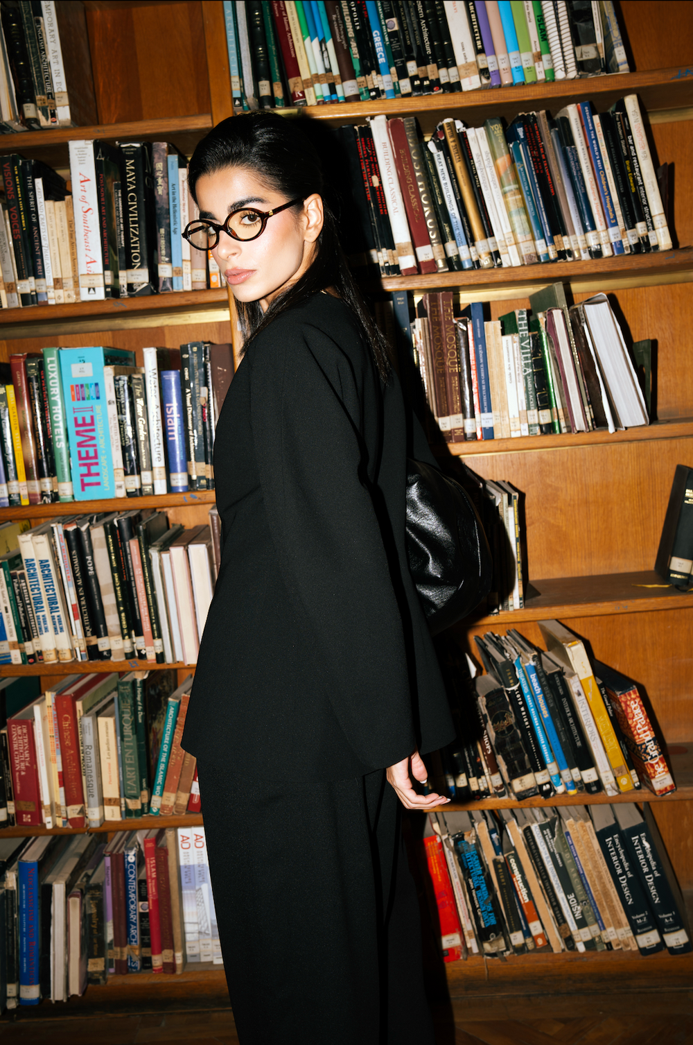Sculpt Blazer in Black