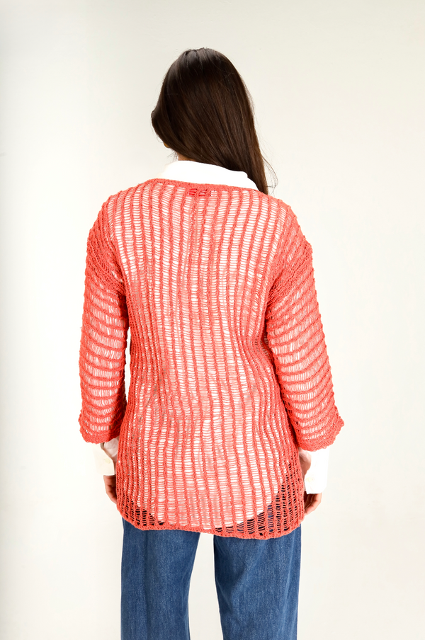 Island Dream jumper in Brick